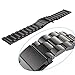 Cbin Quick Release Bracelet - Width 16mm / 18mm / 20mm / 22mm / 24mm Stainless Steel Strap Wrist Band Replacement Watch Bands (Black, 24mm)
