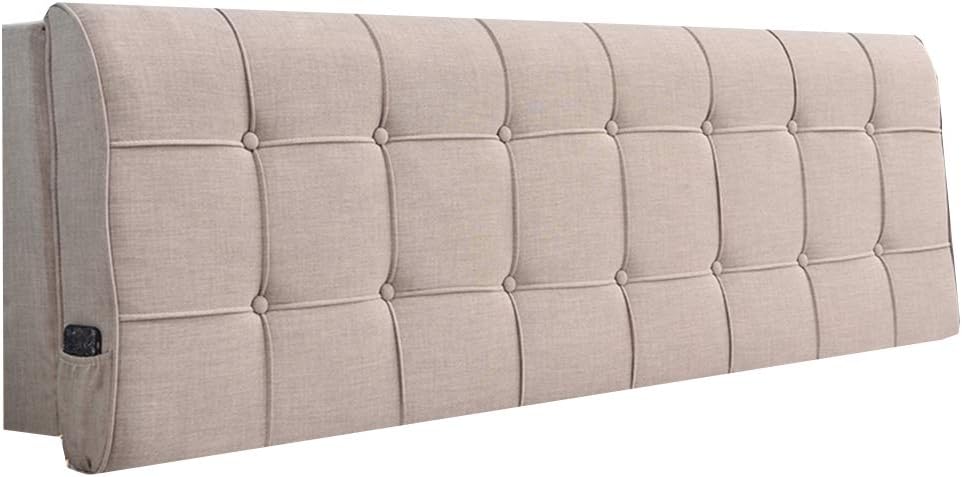 Cojín De Lectura Cojín De Cabecera Almohada Cojines Cuña, Algodón Perla