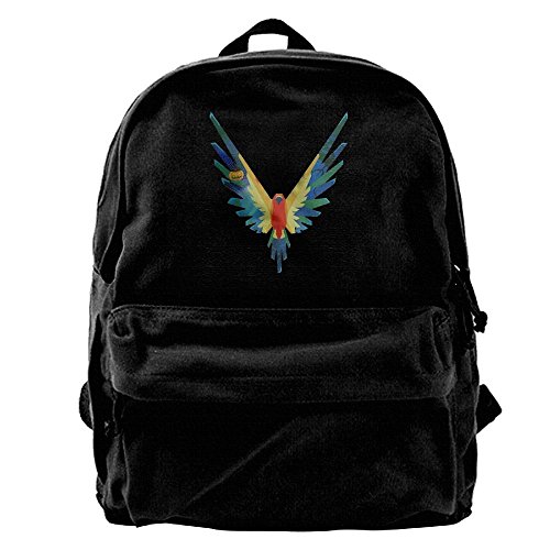 Backpack Of The Maverick Logo, Logan Paul Logang YouTube Followers Parrot Icon 1 Black