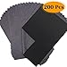 Selizo 200 Sheets Black Carbon Transfer Tracing Graphite Paper for Wood, Paper, Canvas and Other Art Surfaces (9 x 13 Inches)