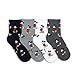 Mickey Icon Crew Socks(Mickey 4pairs) with Intype Pouch