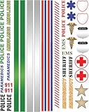 Police/Emergency Pinewood Derby Car Decals