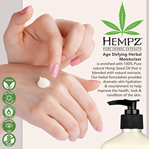 HEMPZ Body Lotion Age Defying Vanilla & Musk Daily Moisturizing Cream