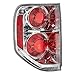 Brock Replacement Taillight Tail Lamp Driver Compatible with 06-08 Pilot SUV 33551-S9V-A11
