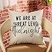 Fjfz The Office Decotation Funny Quote We are at Threat Level Midnight, Michael Scott Sign Décor Cotton Linen Home Decorative Throw Pillow Case Cushion Cover for TV Lover Sofa Couch, 18