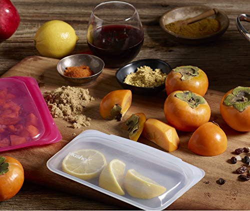 1 Stasher+Reusable+Silicone+Snack+Storage