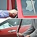Boka Car Door Edge Guards Trim Molding Protector Full Size U Shape. Made in USA. Protects edges of vehicle on trunk lids, hoods, doors and grilles (12 feet, Clear)
