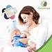 Organic Bamboo Nursing Pads (10 Pack) With Laundry Bag - Reusable, Ultra Absorbent, Super Soft, Irritation-Free Washable Breastfeeding Pads for Mothers