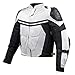 Jackets 4 Bikes NEW PRO MESH MOTORCYCLE JACKET RAIN WATERPROOF WHITE