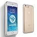 iPhone 6/ 6S Anti Gravity Phone Case, Nano Hands-Free Selfie Clear Protective Goat Case Stick to Mirror, Glass, Tile, Smooth Surface - Clear