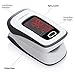 MeasuPro Instant Read Digital Pulse Oximeter, Pulse Rate Monitor and SpO2 Oxygen Sensor, Includes Batteries, CE
