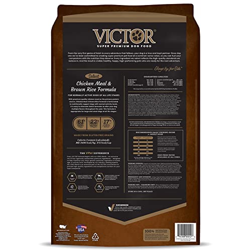 Victor Super Premium Dog Food Chicken Meal & Brown Rice Formula Dry