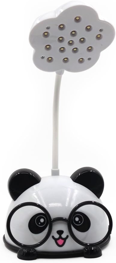 MissFine Children's Cute LED Lamp Double Use Energy Saving Nightlight, Panda A