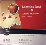 Seattle's Best Coffee Toasted Hazelnut K-cup 16 Packs (Pack of 2)