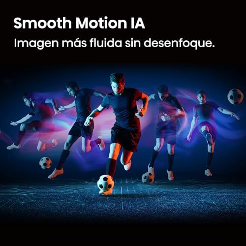 55E7S Pro - Smart TV Hi-QLED 55 polegadas, Modo de Jogo 144 Hz nativo, Cor Hi-QLED, Dolby Vison.Atmos, Imagens AI, Smooth Motion AI, AMD FreeSync Premium Pro, HDR10+Gaming