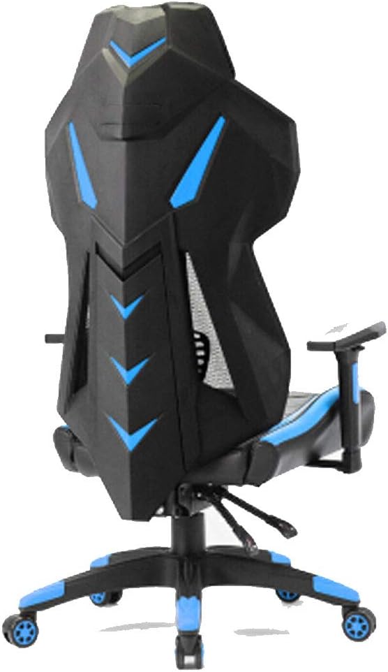 Gaming Chair Office Adjustable High Back Chair Gaming Computer Ergonomic Swivel Competitive Blue Game