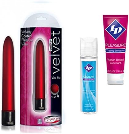 Velvet Vibe Me Massager - red