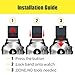 ANCOOL for Fenix 7X/Fenix 6X/Fenix 5X/Fenix 8 51mm Watch Band 26mm Quickfit Bands Compatible with Fenix 6X Pro/7X Pro/5X Plus/3/Descent MK 2/2i/MK 3 51mm Smartwatch(Slate)