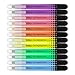 Thornton's Office Supplies School Twist-Retractable Bible Safe No Bleed Through Gel Highlighters Study Kit, Great For Journaling, Pack of 12 (Assorted)