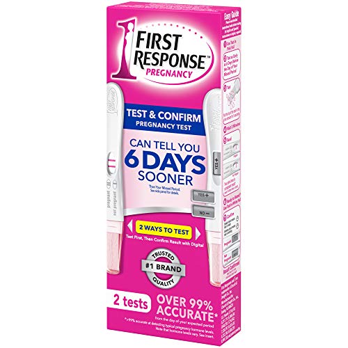 First Response Test & Confirm Pregnancy Test, 1 Line Test and 1 Digital Test Pack