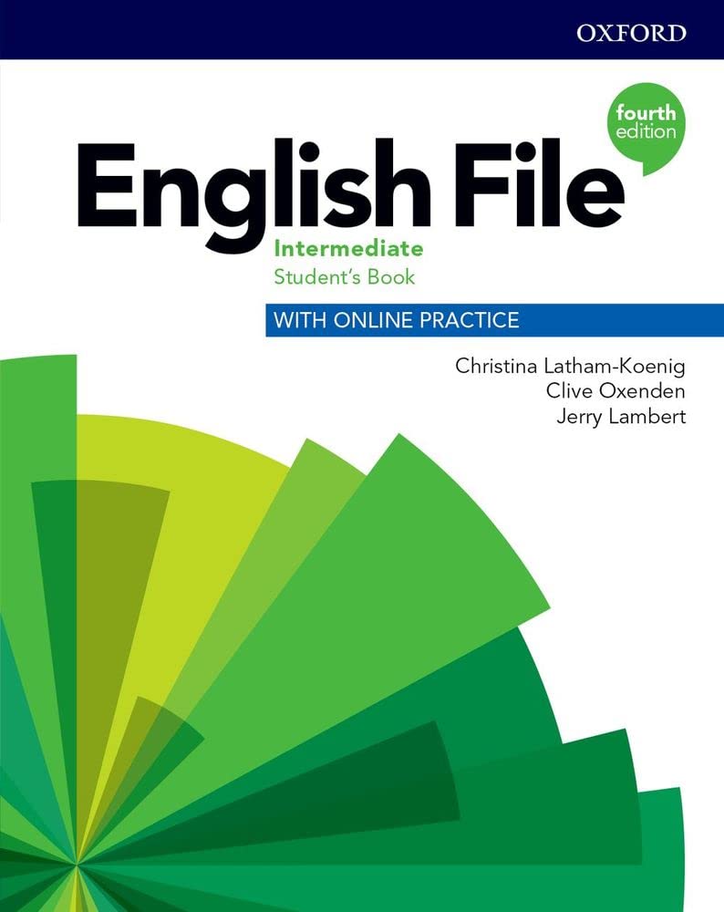 English file 4th edition intermediate; student's book with online practice Image
