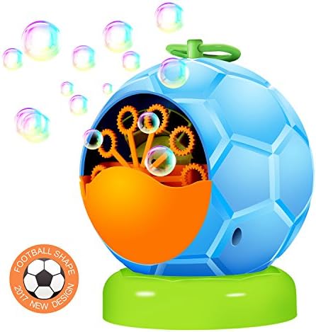 UTTORA Automatic Bubble Machine Toy for Kids,Durable Bubble Blower More Than 500 Bubbles Per Minute for Party and Gift 4 AA Battery Operated (Not Include)