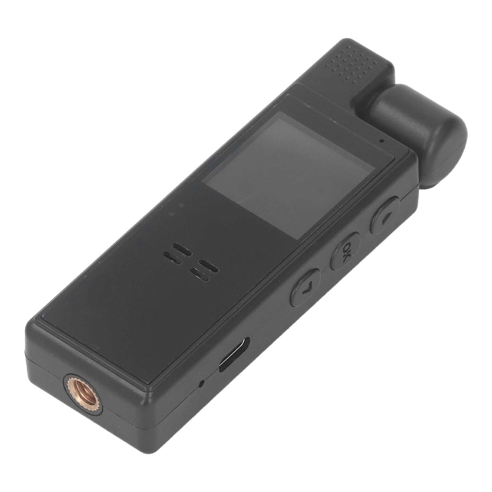 Body Worn Camera, 1080P Body Mounted Camera with Audio Video Recording, 180 Degree Rotate Video Camera with Night Vision for Daily Records, Delivery