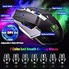 LexonElec-Gaming-Keyboard-and-Mouse-Sets-K618-Wired-RGB-LED-Backlit-104-Keys-Hand-rest-Usb-Gamer-Keyboard-Metal-2400DPI-Optical-6-Buttons-PC-Game-Mouse-Mousepad-For-Laptop-Computer Wired Gaming Keyboard and Mouse Sets RGB LED Backlit Metal Plate 104 Keys Hand rest Usb Gamer Light Up Keyboard 2400DPI…