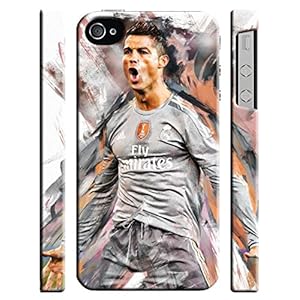 Cristiano Ronaldo for Iphone 4 4s Hard Case Cover (ron1)