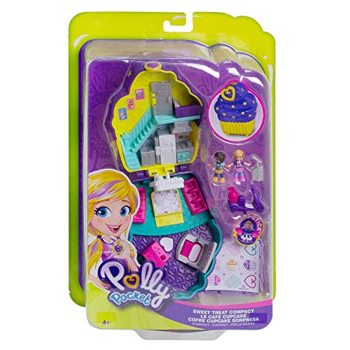 Polly Pocket FRY36 Pocket World Cupcake Compact Playset