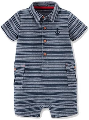 Baby Boys' Chambray Romper - Carter's Just One You - 6M