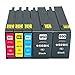 Run Star Compatible Ink Cartridge Replacement for HP 950XL 951XL (2 Black, 1 Cyan, 1 Yellow, 1 Magenta, 5-Pack)
