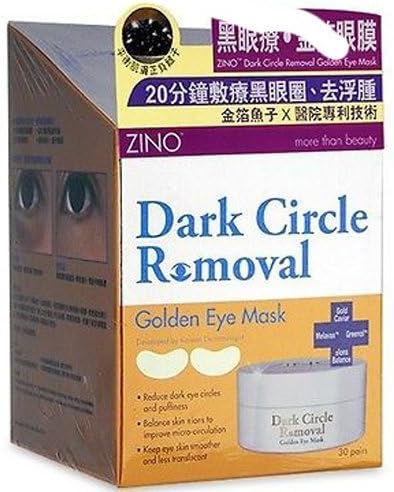 2 Pack Korea ZINO Dark Circle Removal Golden Eye Patch MASK sets Ladies Skin Care Masks