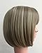 TSNOMORE Bob Bleach Blonde Wigs for Women, Short Straight Wig, Suitable for Daily and Party Halloween (Bleach Blonde)