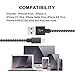 HokoAcc for iPhone Charger, [4Pack 3FT 6FT 10FT 10FT] Nylon Braided 8 Pin iPhone Lightning Cable to USB Charger Compatible with iPhone X/8/8 Plus/7/7 Plus/6s/6s Plus/6/6 Plus/5/5S/5C/SE/iPad