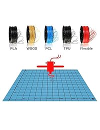 HWA KUNG - Adhesivo magnético para cama de trabajo en 3D (tamaño 3D, 8.661 x 8.661 in, 11.811 x 11.811 in, 12.205 x 12.205 in)