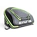 Exalt Paintball Lens Case - Univeral Paintball Spare Lense Protective Case - Carbon Case Series (Black Carbon/Lime Microfiber, V1)