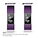 Fitbit Charge 2 Screen Protector (6-Pack), Jelly Comb 2 HD Clear Anti-Bubble Film Full Coverage Screen Protector for Fitbit Charge Smart Watch