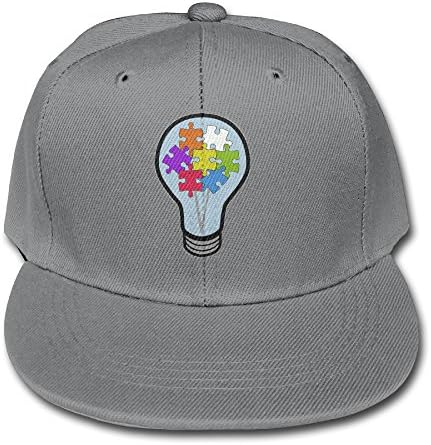 Autism Awareness Child Classics Adjustable Flat Baseball Cap Neutral Hats For Boys And Girls