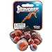 Mega Marbles 3 Pack - Jellyfish, Sea Turtle, & Seahorse Game Nets - Includes 1 Shooter Marble & 24 Player Marbles Per Net