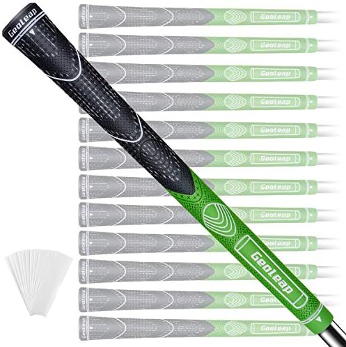 Geoleap ACE-T Golf Grips Set of 13(Free 13 Tapes Included)-Multi Compound Golf Club Grips,Thumb Pattern,Standard Size,7 Colors Optional. Geoleap ACE-T Golf Grips Set of 13(Free 13 Tapes Included)-Multi Compound Golf Club Grips,Thumb Pattern,Standard Size,7 Colors Optional.