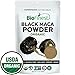 Biofinest Black Maca Root Powder - 100% Pure Freeze-Dried Antioxidant Superfood - USDA Organic Vegan Raw Non-GMO - Boost Vitality & Endurance - for Smoothie Beverage Blend (4 oz Resealable Bag)