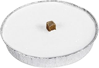 Burgenstern 10x große Nordlicht - Flammschalen im Alutopf Outdoorkerzen mit windstabilem Fackeldocht, Brenndauer ca. 8 Std, Gartenkerzen Partykerzen Garten Terrasse (10)