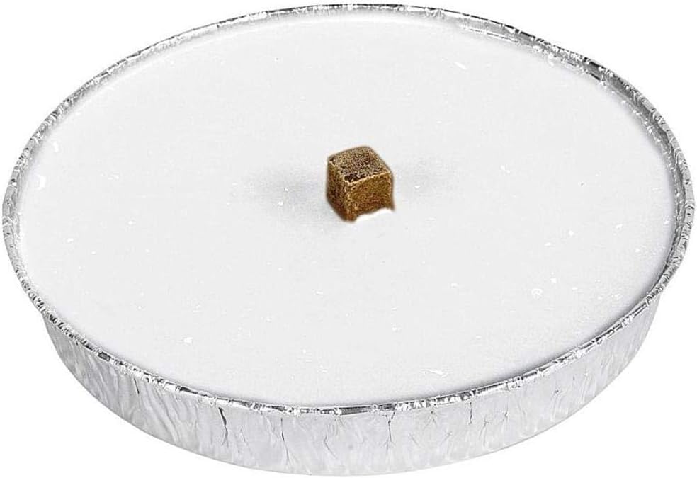 Burgenstern 10x große Nordlicht - Flammschalen im Alutopf Outdoorkerzen mit windstabilem Fackeldocht, Brenndauer ca. 8 Std, Gartenkerzen Partykerzen Garten Terrasse (10)