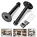 Sumnacon Decorative Industrial Pipe Shelf Brackets, 2 Pcs 7.7