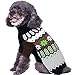 Blueberry Pet Nordic Fair Isle Unisex Dog Sweater, Back Length 16
