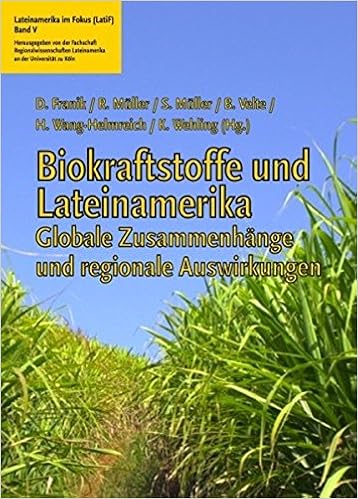 Biokraftstoffe Und Lateinamerika Globale Zusammenhange Und Regionale Auswirkungen Lateinamerika Im Fokus Latif Amazon De Birgit Velte Dietmar Franik Sophie Muller Ramona Muller Hanna Wang Helmreich Katja Wehling Stefan Schmalz Nora Christine