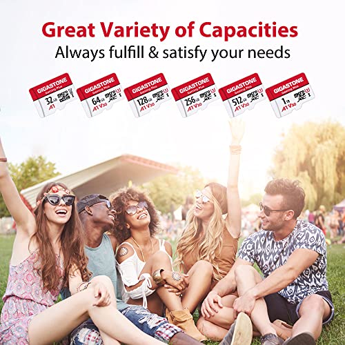 [Gigastone] 1TB Micro SD Card, Gaming Plus, MicroSDXC Memory Card for