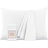 Mellanni Pillow Cases - Luxury, Extra Soft, Cooling Pillow Covers - 2 PC Iconic Collection Pillowcases - Envelope Closure (St