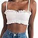 GONKOMA Womens Casual Slim Sleeveless Fitness Vest Tank Cami Blouse Crop Top
